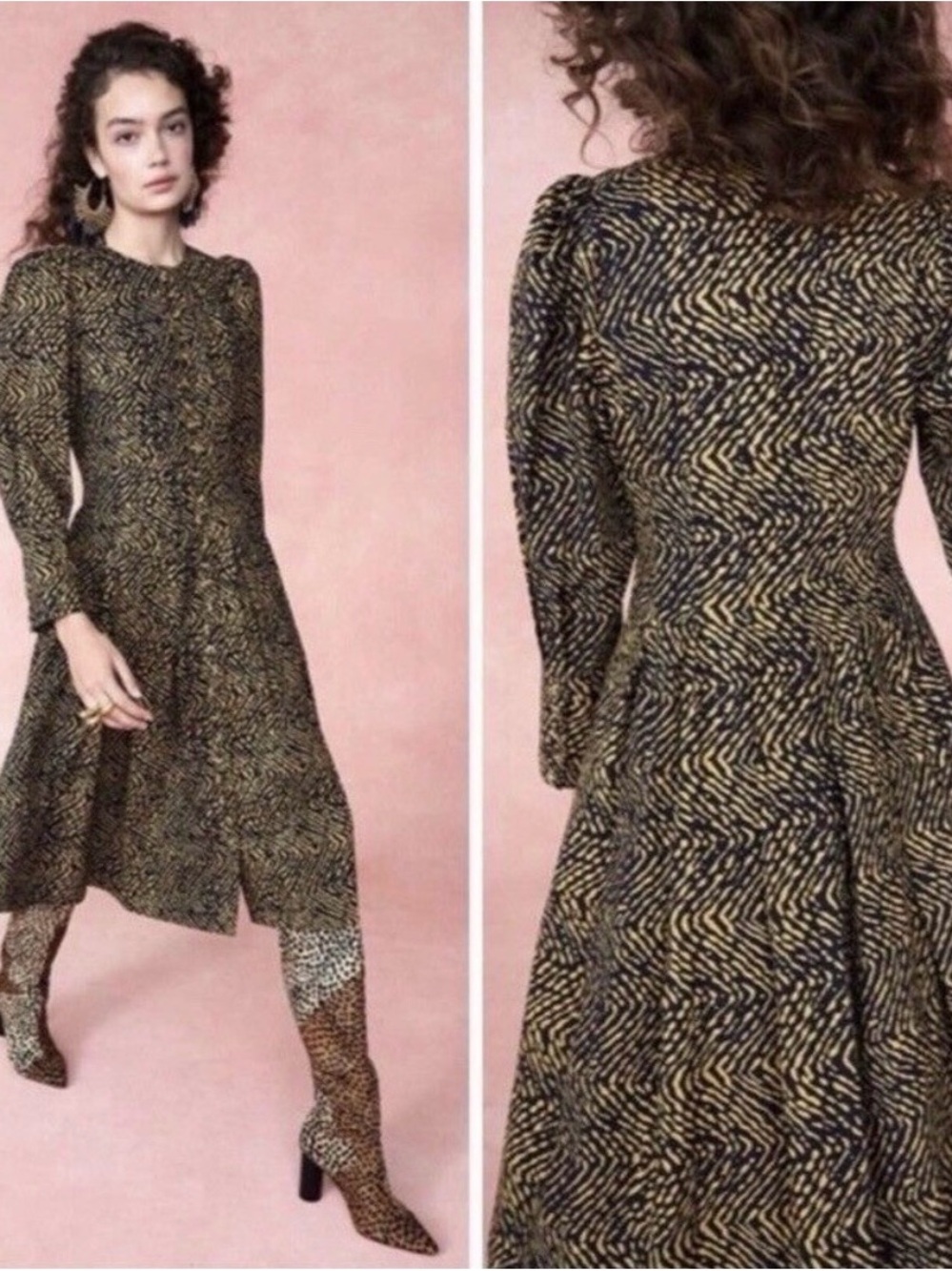 Ulla Johnson Bernadette Midi Dress Size 2
